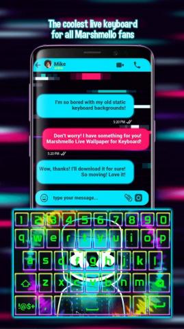 Marshmello Live Wallpaper For Keyboard Android Apk