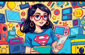 Geek Girl Wallpaper