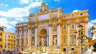 Trevi Fountain 4k HD Desktop Wallpaper For Ultra Tv