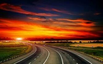 Sunset Highway Wallpaperup Net We Heart It