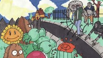 Wallpaper Plants Vs Zombies On