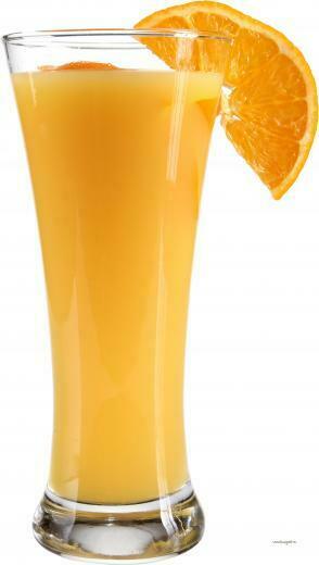 Wallpaper Glass With Orange Juice Photo