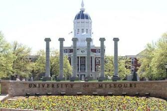 The Traditional Symbol Of University Missouri Is Row Six