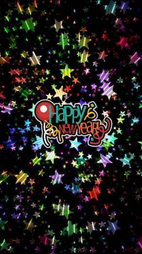 Happy New Year iPhone Wallpaper Net