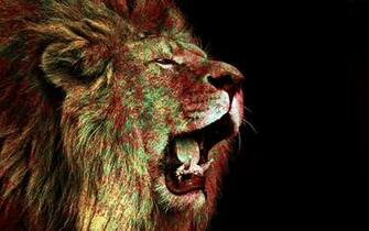 Trippy Rasta Lion By Vreckovka