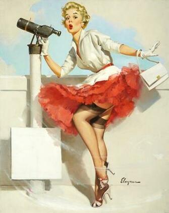 Pin Up Girls Wallpaper Art Desktop