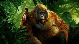 The Jungle Book Wallpaper Movies Adventure Monkey