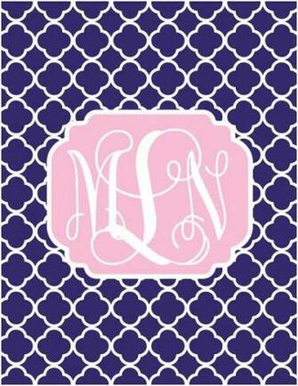 Beautifully Chaotic Diy Monogrammed Phone Wallpaper