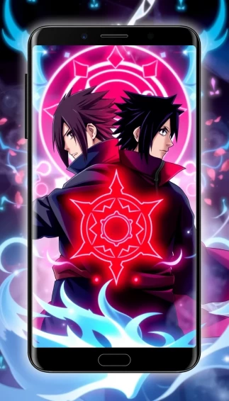 Itachi Sasuke Phone Wallpaper