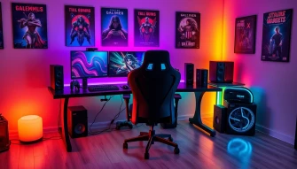 Gamer Setup Wallpaper