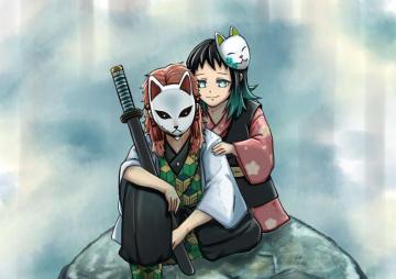 Anime Demon Slayer Kimetsu No Yaiba Makomo Sabito