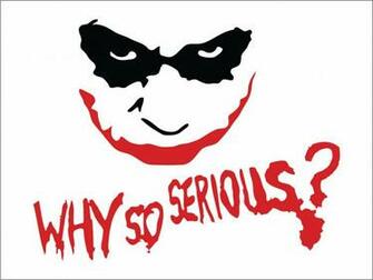 Why So Serious Wallpaper