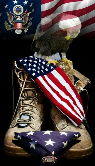 John Brindarolli On Us Flag American Wallpaper