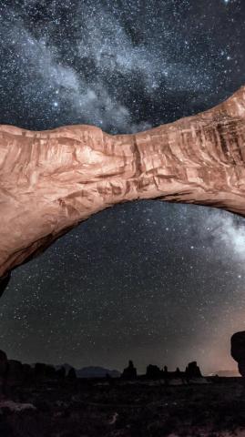 Milky Way Sky Android Wallpaper Rare iPhone HD