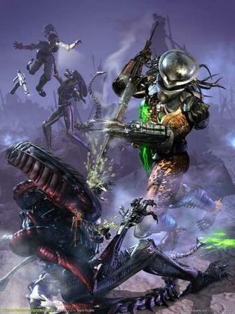 Aliens Vs Predator Extinction Wallpaper