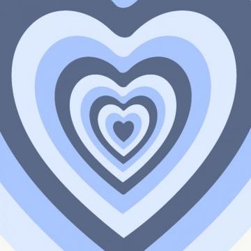 Y2k Powerpuff Girls Blue Hearts Aesthetic Background Picture