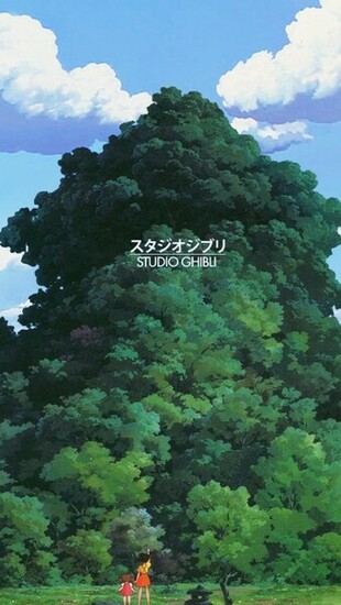 Mihkoshiba Studio Ghibli Wallpaper