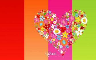 Flower Heart Wallpaper