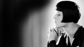 Short Hair Grayscale Louise Brooks Wallpaper