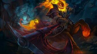 Pumpkinhead Halloween Hecarim Lol T8 Wallpaper HD