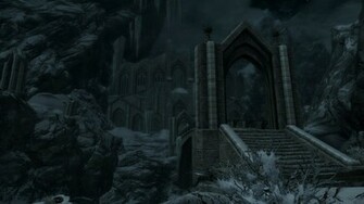 Elder Scrolls Skyrim Dawnguard Chantry Of Auri El Wallpaper Background