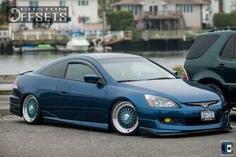Wheel Offset Honda Accord Tucked Bagged Custom Rims Tir
