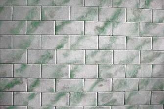 Vintage Green And White Tile Texture High Resolution Photo