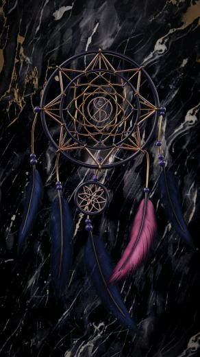Dreamcatcher X Insomnia Phone Background