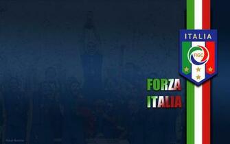 Italy Soccer Forza Italia Wallpaper Azzuri