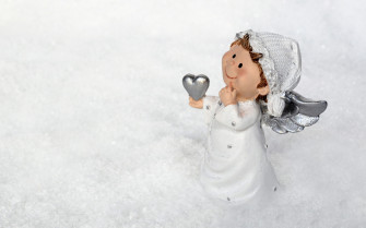 Snow Angel Wallpaper