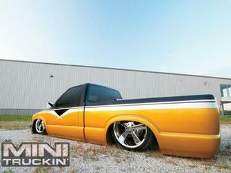 Mini Truckin Wallpaper December Chevy S10 Rear Angle Photo