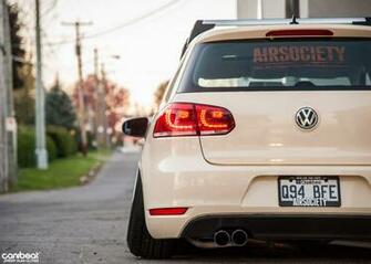 Volkswagon Mk6 Golf Gti Tuning Custom Wallpaper