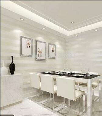 High Grade European Modern Minimalist Country Luxury Stripe Wallpaper