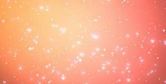 Peach Color Background A Looping Of Hearts