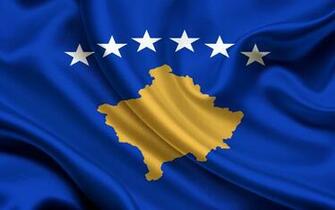 Kosovo Flag Computer Wallpaper