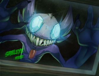 Ghost Of Pokemon Sableye By Astrozerk