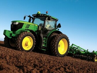 Showing Passion For Agriculture With John Deere Computer Wallpaper