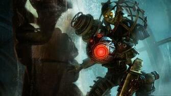 Bioshock Big Sister With Little Wallpaper