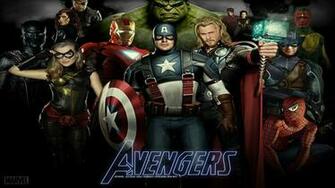 Marvel Comics Wallpaper HD Desktop All Avengers