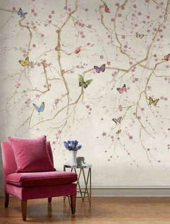 Collection Of Fabrics Wallpaper By Jaima Brown Home Company