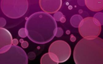 Pink Bubbles Wallpaper Abstract