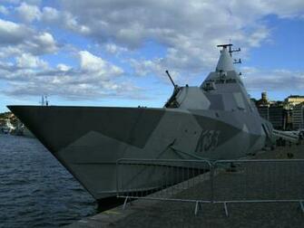 Swedish Military Navy Grey Wallpaper