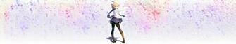 Anime Saber Fate Series Girls Blonde Triple Screen