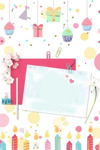 BirtHDay Party Invitation Card Warm And Romantic Child