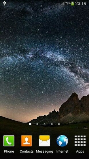 Night Sky Live Wallpaper Android Apps On Google Play