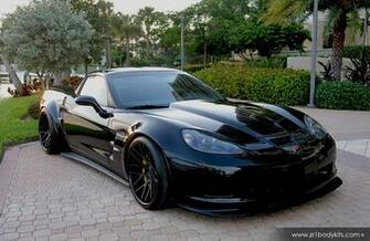 Body Kits Corvette C6 Zr1 Dark Cars Wallpaper