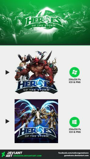 Heroes Of The Storm Icon By Crussong