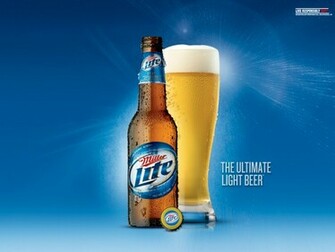 Miller Light Beer Wallpaper Lite Glow