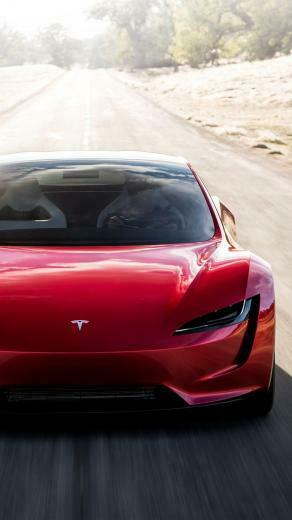 Tesla iPhone Wallpaper Top Background