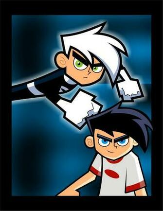 Danny Phantom Azul Vertical By Dannyandoxeld